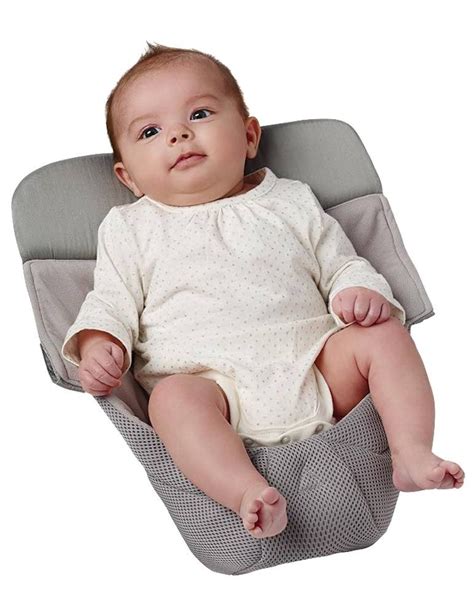 Ergobaby Easy Snug Infant Insert, Grey, Premium Cotton. . Ergobaby easy snug infant insert